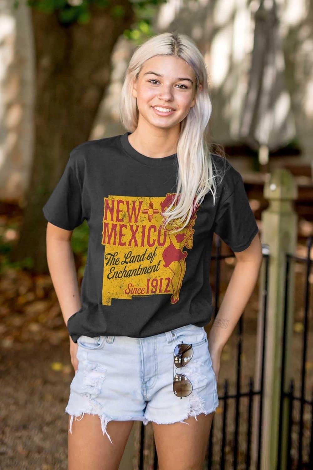 image:imageBetty Boop Cartoon American States Womens Graphic T Shirt TeesNew Mexico