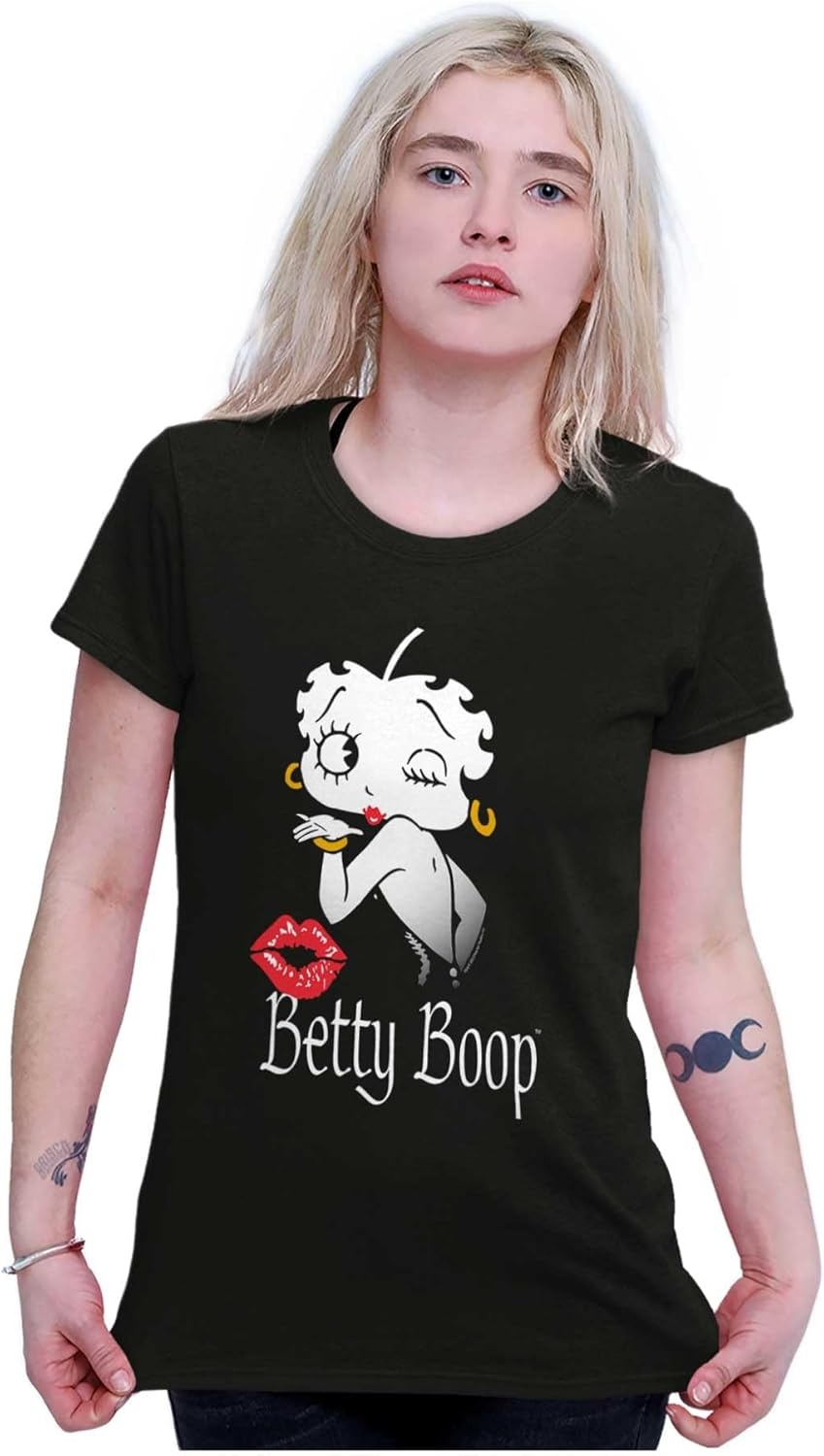image:imageBetty Boop Officially Licensed Poster Women TShirt Black Large