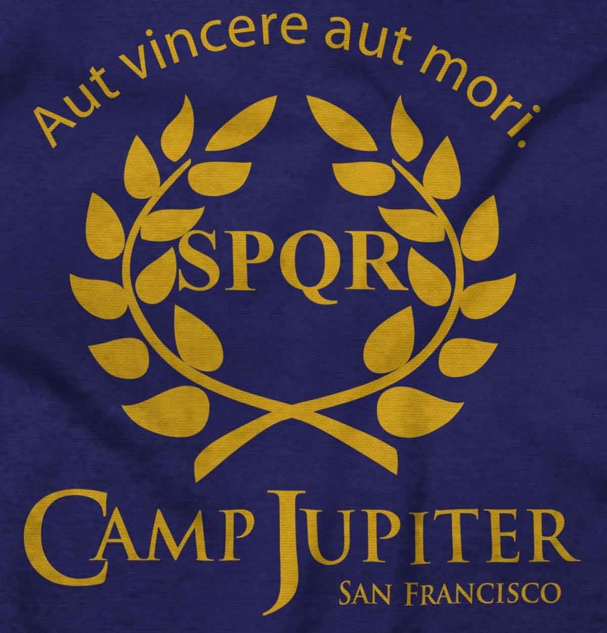 image:imageBrisco Brands Camp Jupiter SPQR Greek Mythology Graphic T Shirt Men or WomenPurple