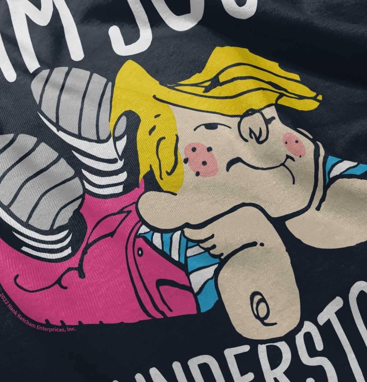 image:imageBrisco Brands Dennis The Menace Just Misunderstood Toddler Boy Girl T ShirtNavy