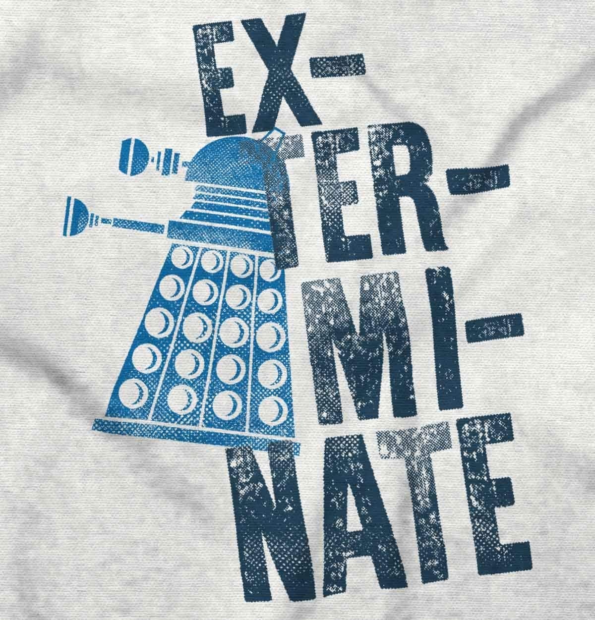 image:imageBrisco Brands Exterminate Mutant ScienceFiction Graphic T Shirt Men or WomenWhite