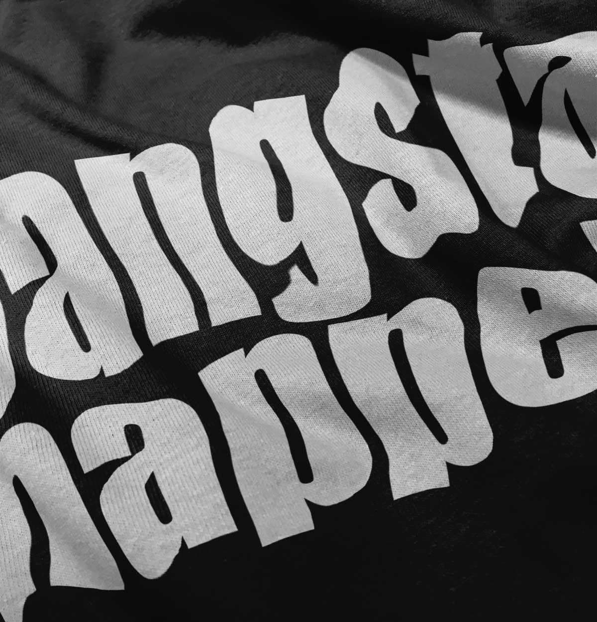 image:imageBrisco Brands Gangsta Napper Rap Hiphop Humor Toddler Boy Girl T ShirtBlack