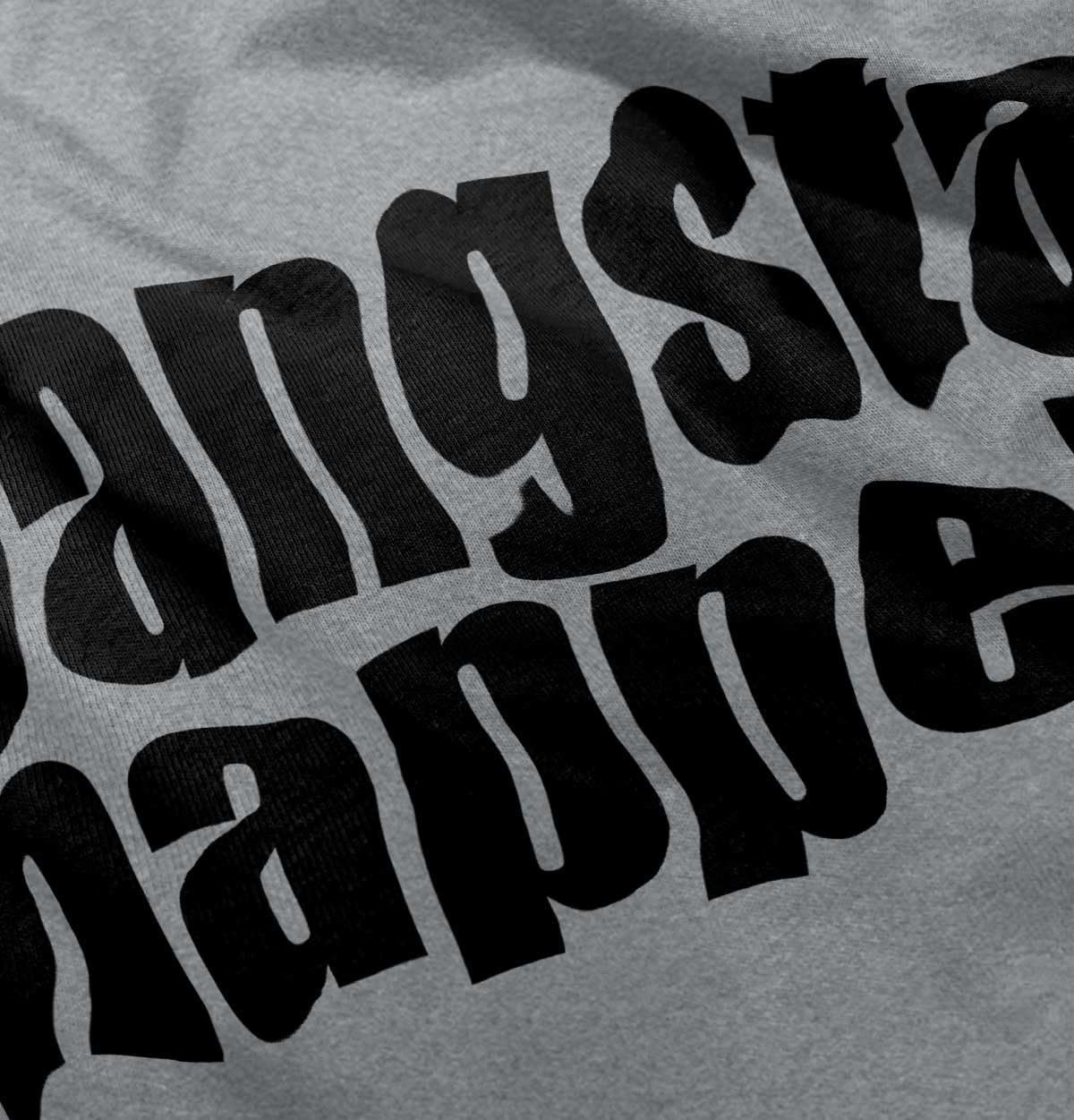 image:imageBrisco Brands Gangsta Napper Rap Hiphop Humor Toddler Boy Girl T ShirtHeather
