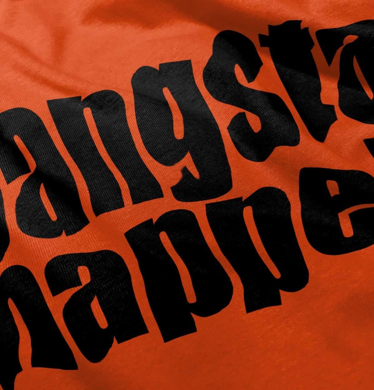 image:imageBrisco Brands Gangsta Napper Rap Hiphop Humor Toddler Boy Girl T ShirtOrange