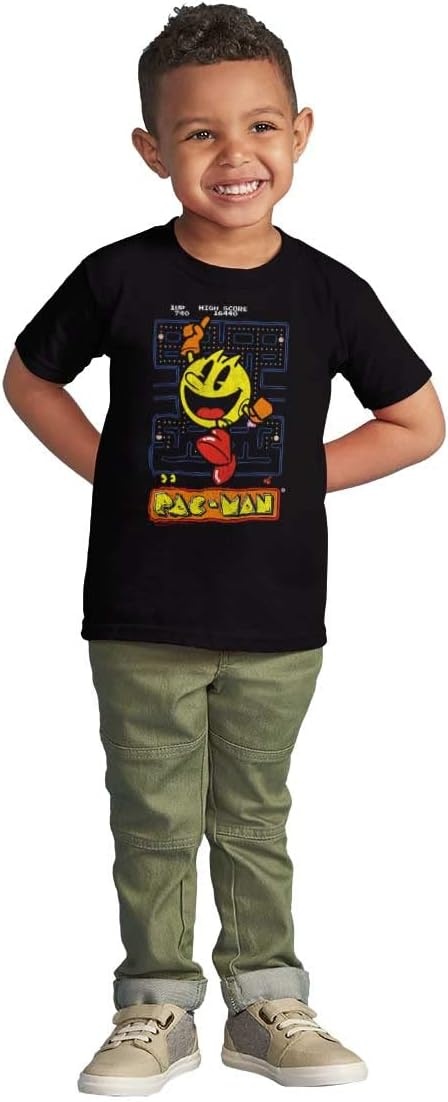 image:imageBrisco Brands Pacman High Score Toddler Boy Girl T ShirtBlack