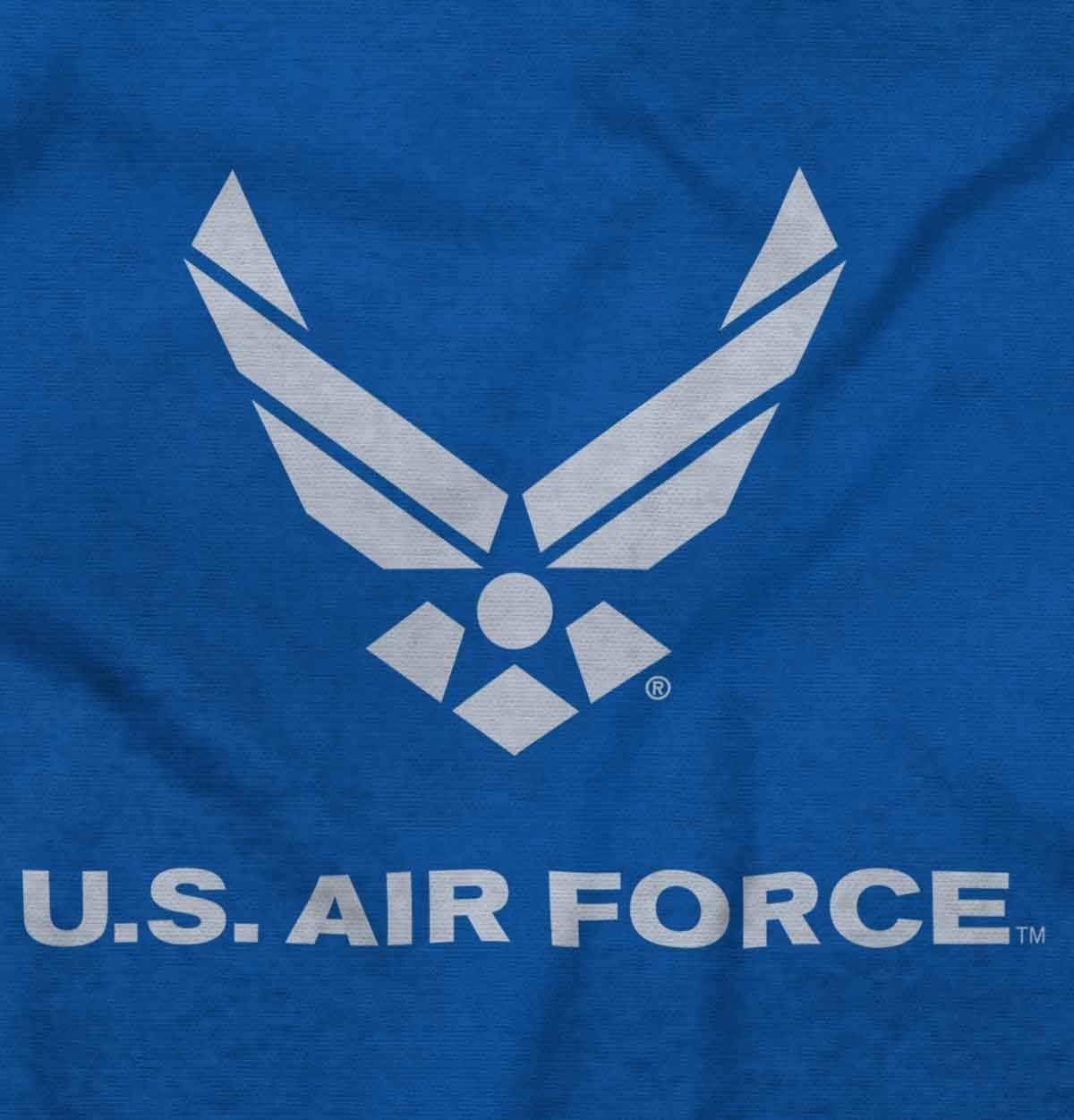 image:imageBrisco Brands US Air Force Symbol USAF Official Hoodie Sweatshirt Women MenRoyal