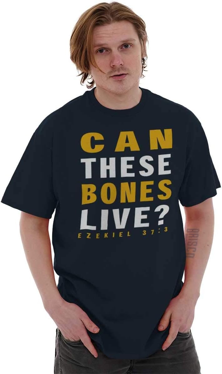 image:imageCan These Bones Live Ezekiel 373 Graphic T Shirt Men or WomenNavy