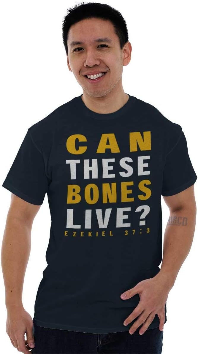 image:imageCan These Bones Live Ezekiel 373 Graphic T Shirt Men or WomenNavy