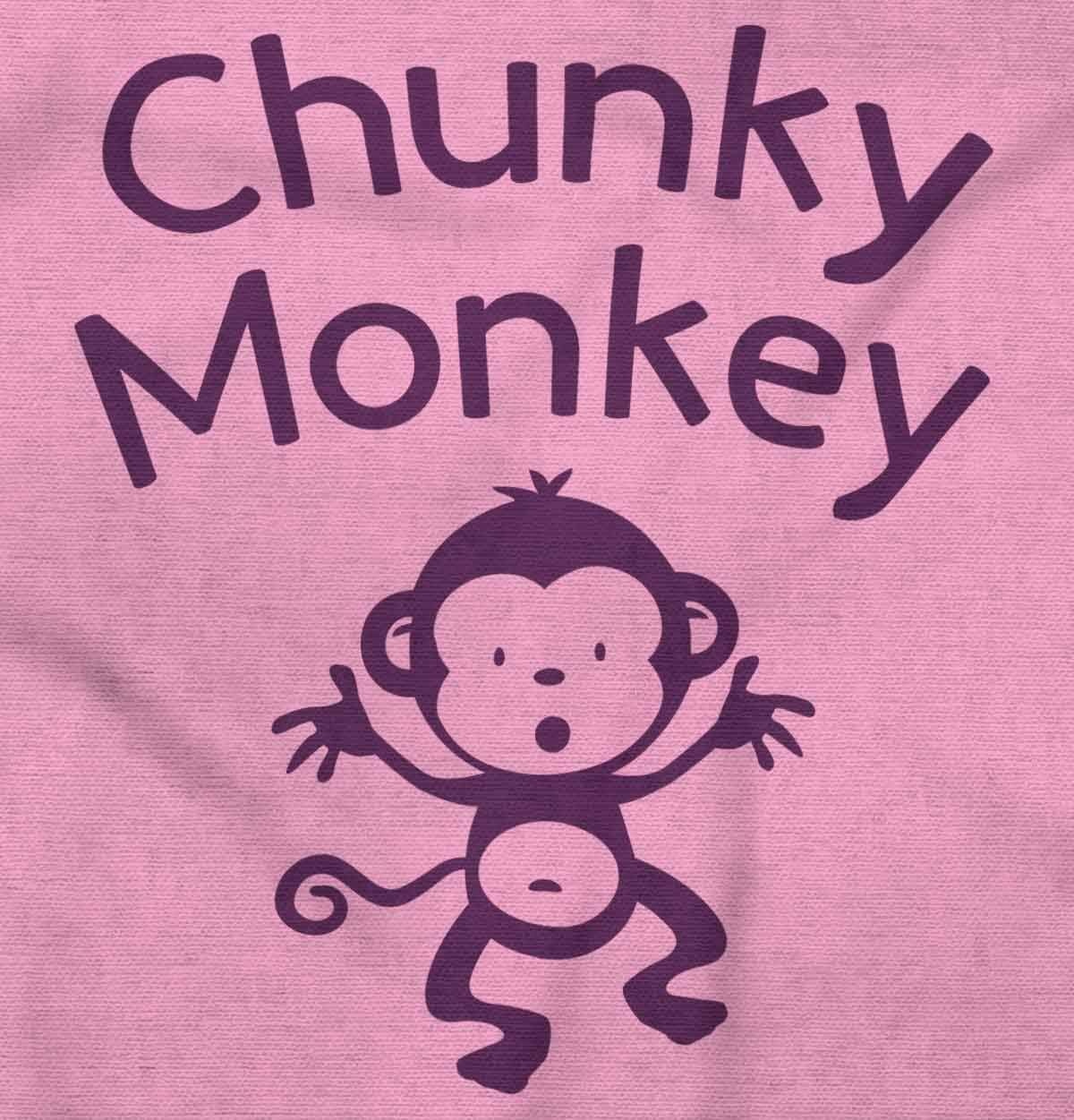 image:imageChunky Monkey Adorable Animal Babies Toddler Boy Girl T ShirtPink