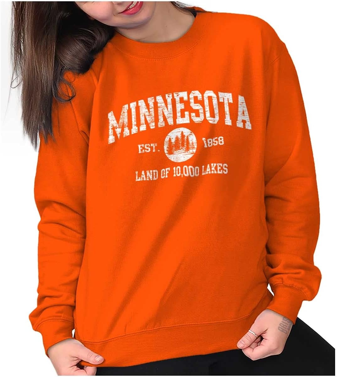 image:imageClassic Teaze Florida the Sunshine State Pride Est Sweatshirt for Men or WomenOrange
