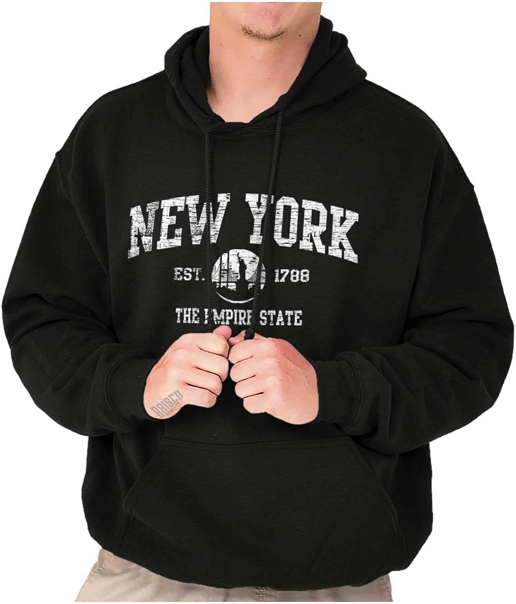 image:imageClassic Teaze New York NYC Empire Statue of Liberty Hoodie Sweatshirt Women MenBlack