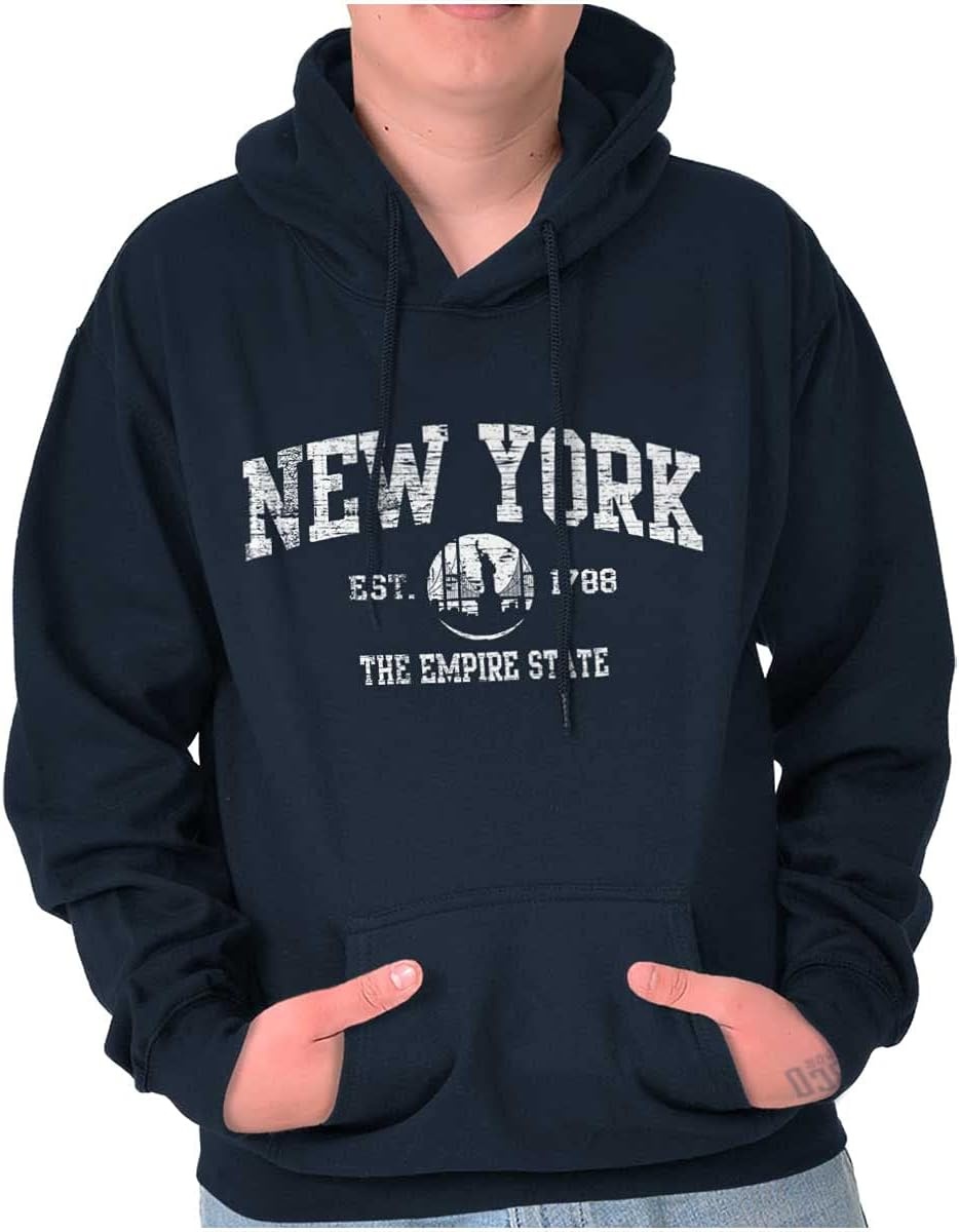 image:imageClassic Teaze New York NYC Empire Statue of Liberty Hoodie Sweatshirt Women MenNavy
