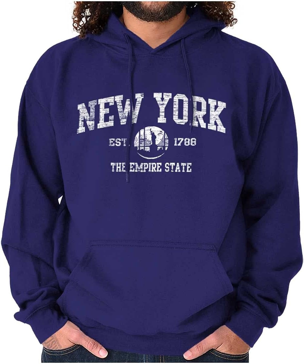 image:imageClassic Teaze New York NYC Empire Statue of Liberty Hoodie Sweatshirt Women MenPurple