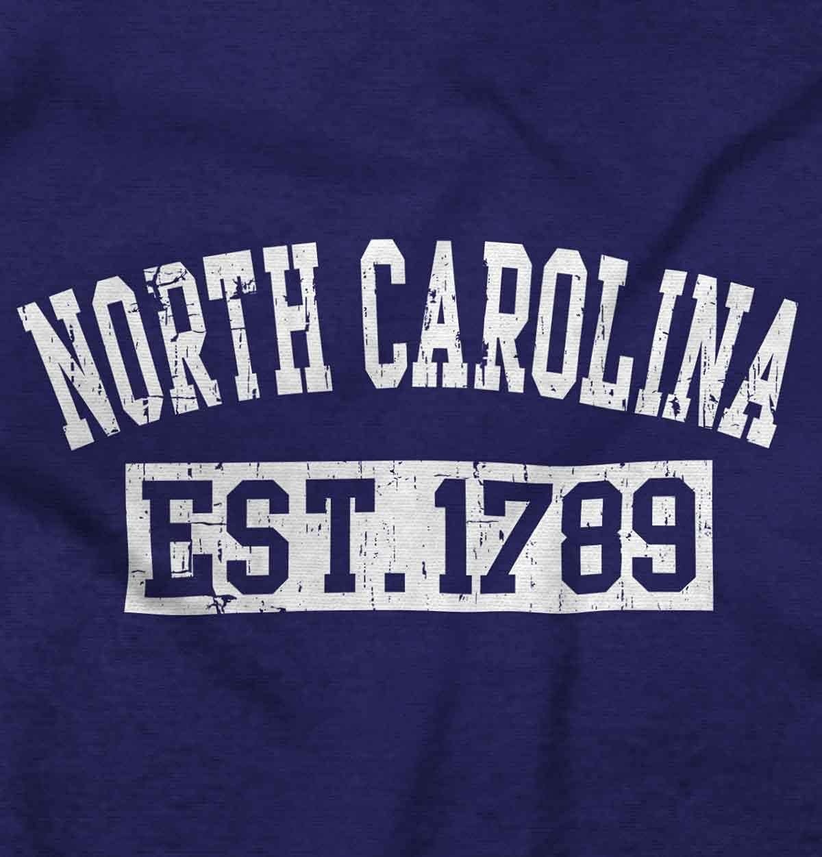 image:imageClassic Teaze Vintage North Carolina Distressed Est Hoodie Sweatshirt Women MenPurple
