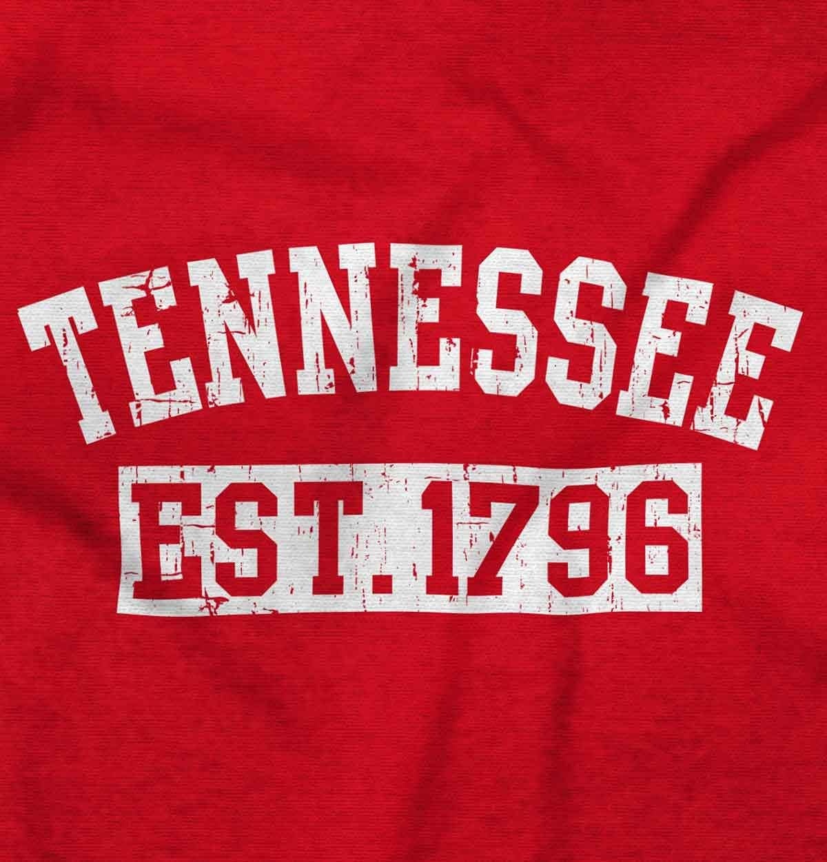 image:imageClassic Teaze Vintage Tennessee Distressed Athletic Hoodie Sweatshirt Women MenRed