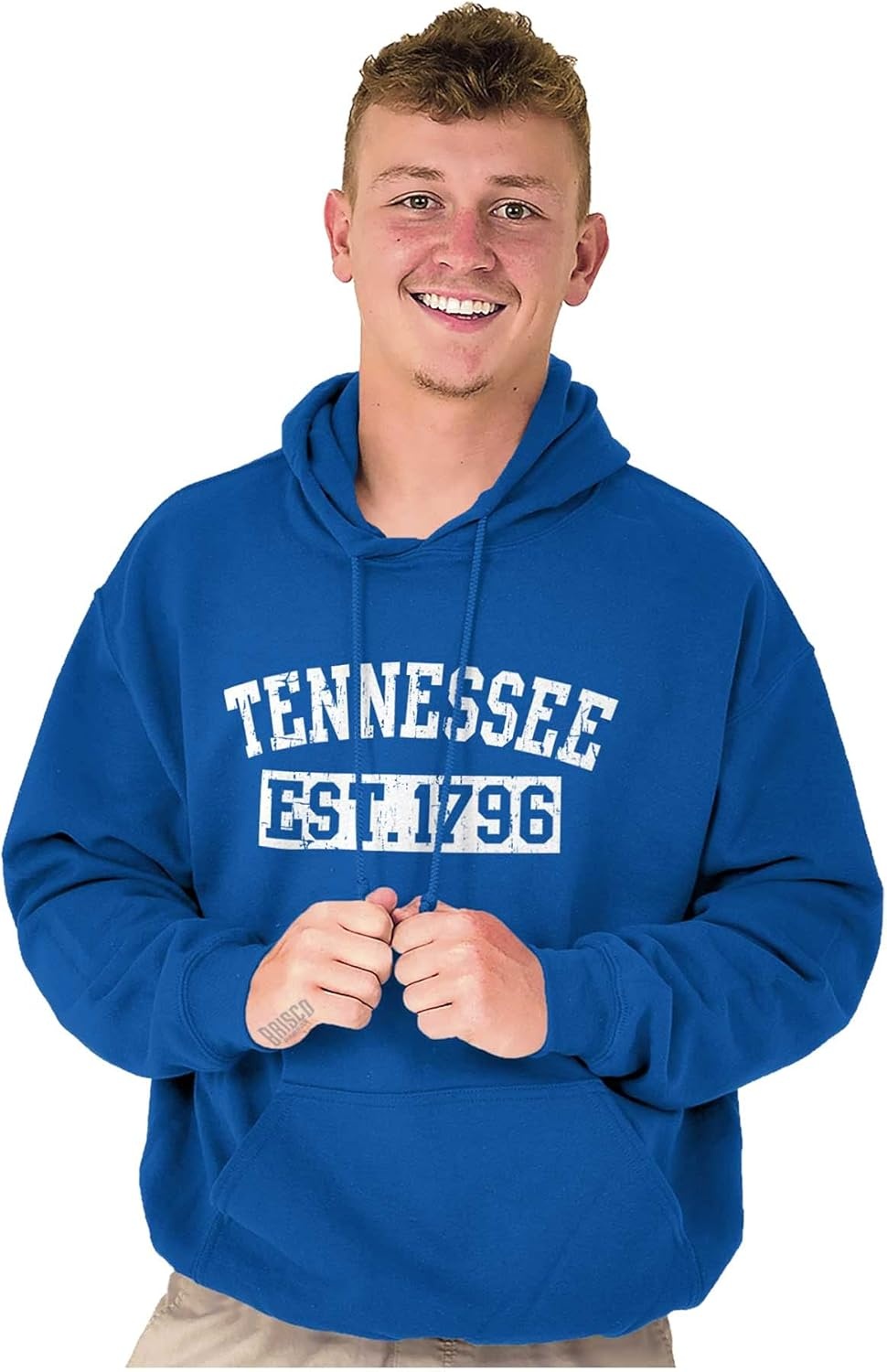 image:imageClassic Teaze Vintage Tennessee Distressed Athletic Hoodie Sweatshirt Women MenRoyal