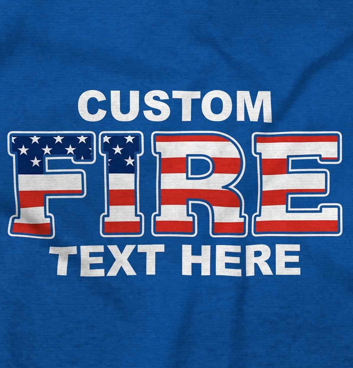 image:imageCustom Firefighter Company Firemen Graphic T Shirt Men or WomenRoyal
