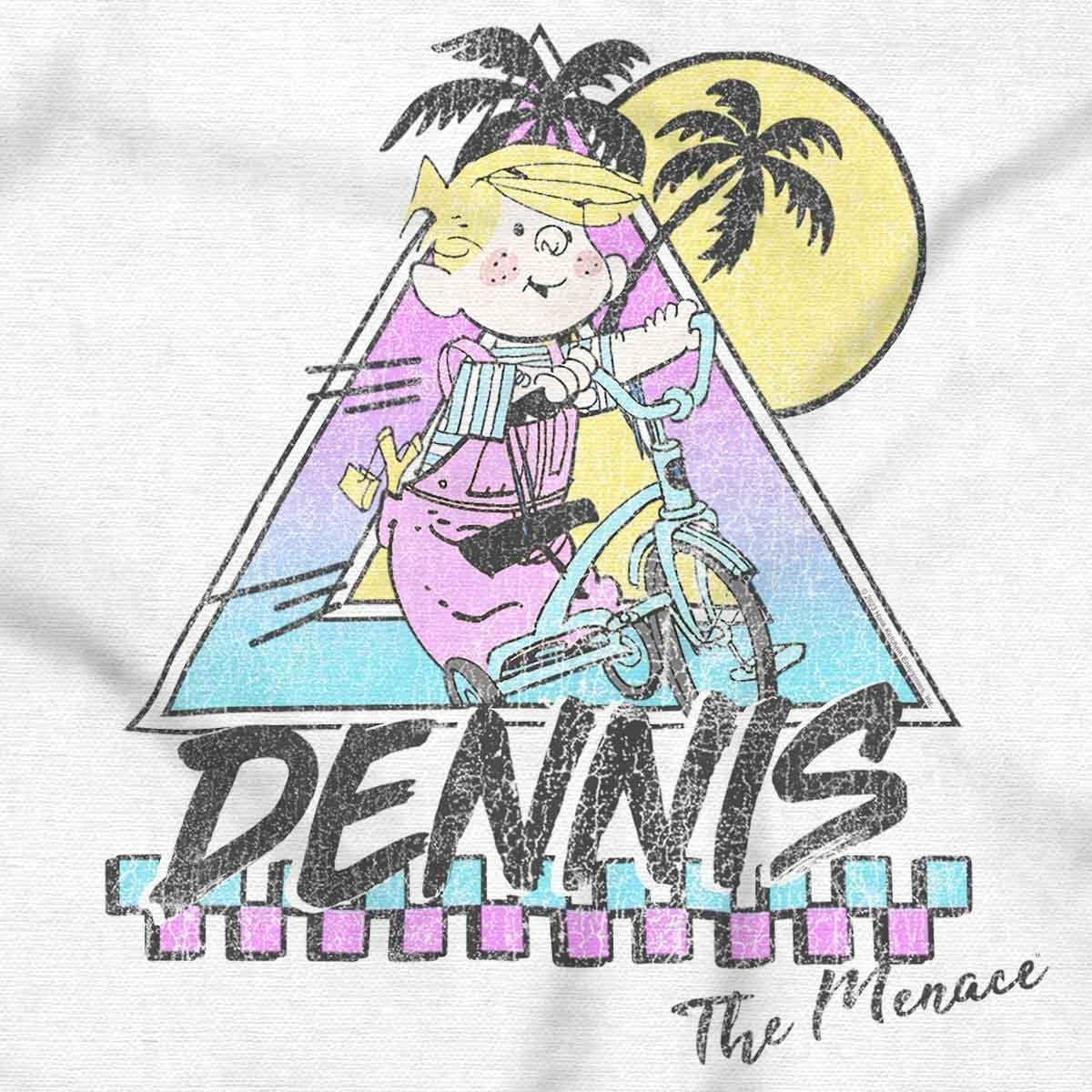 image:imageDennis The Menace Summer Bike Ride Graphic T Shirt Men or WomenWhite