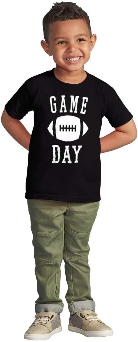 image:imageFootball Sunday Game Day Athletic Toddler Boy Girl T ShirtBlack