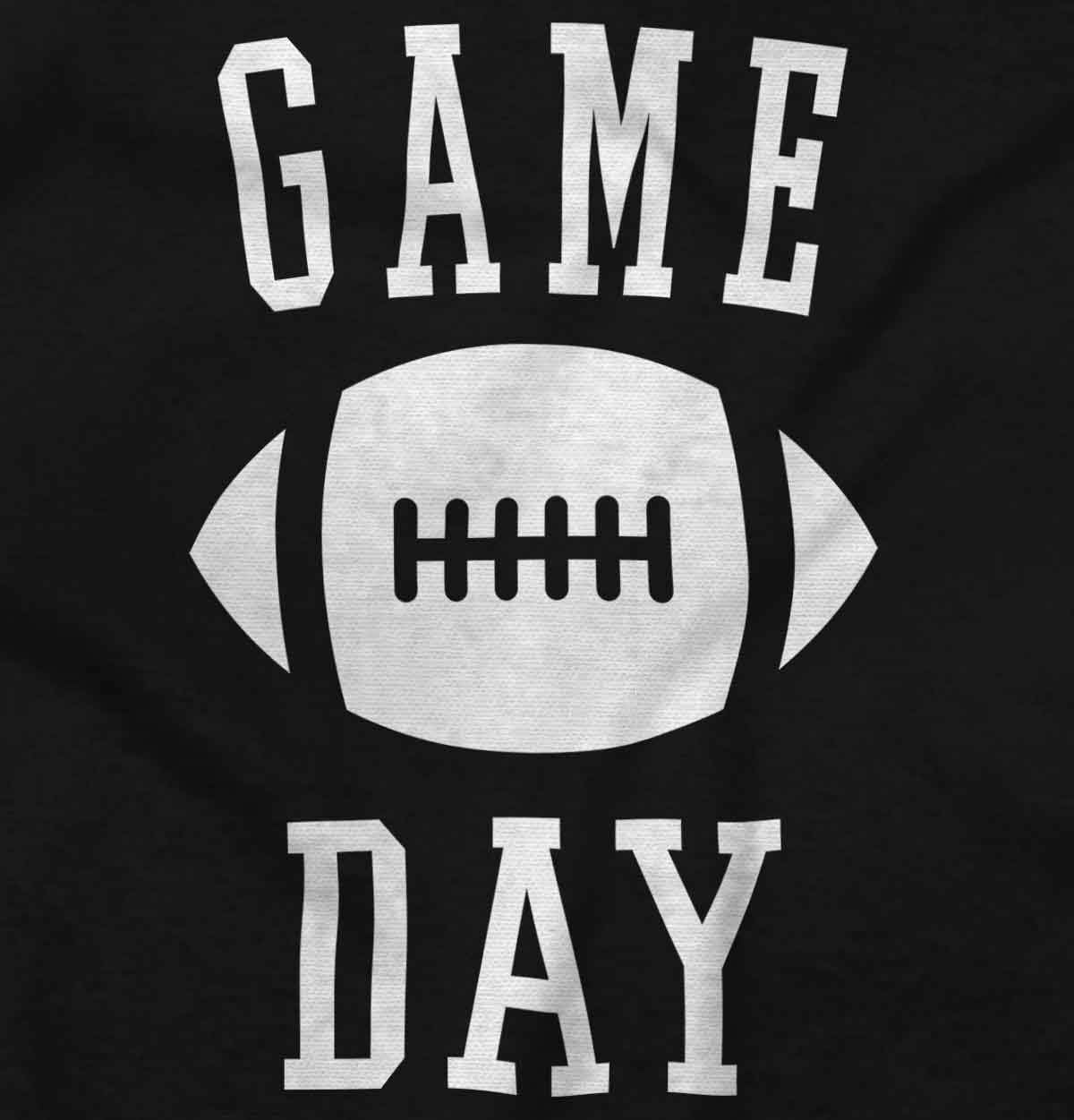 image:imageFootball Sunday Game Day Athletic Toddler Boy Girl T ShirtBlack