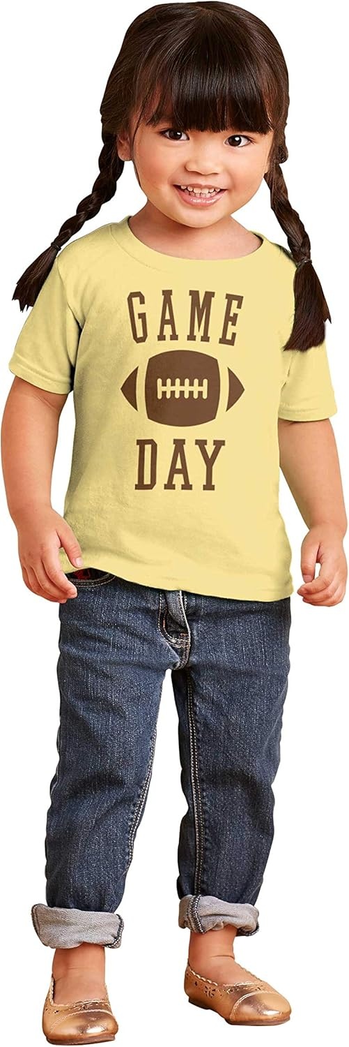 image:imageFootball Sunday Game Day Athletic Toddler Boy Girl T ShirtButter
