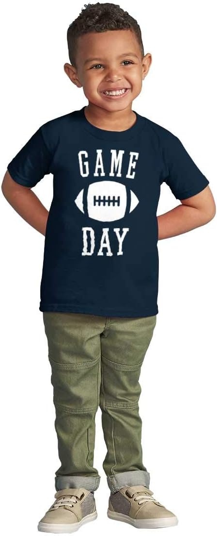 image:imageFootball Sunday Game Day Athletic Toddler Boy Girl T ShirtNavy