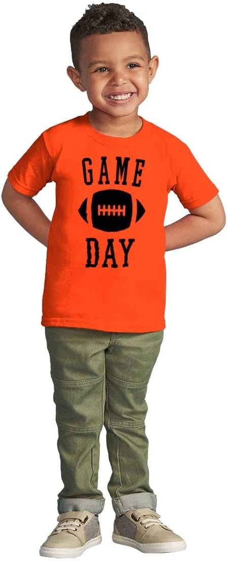 image:imageFootball Sunday Game Day Athletic Toddler Boy Girl T ShirtOrange