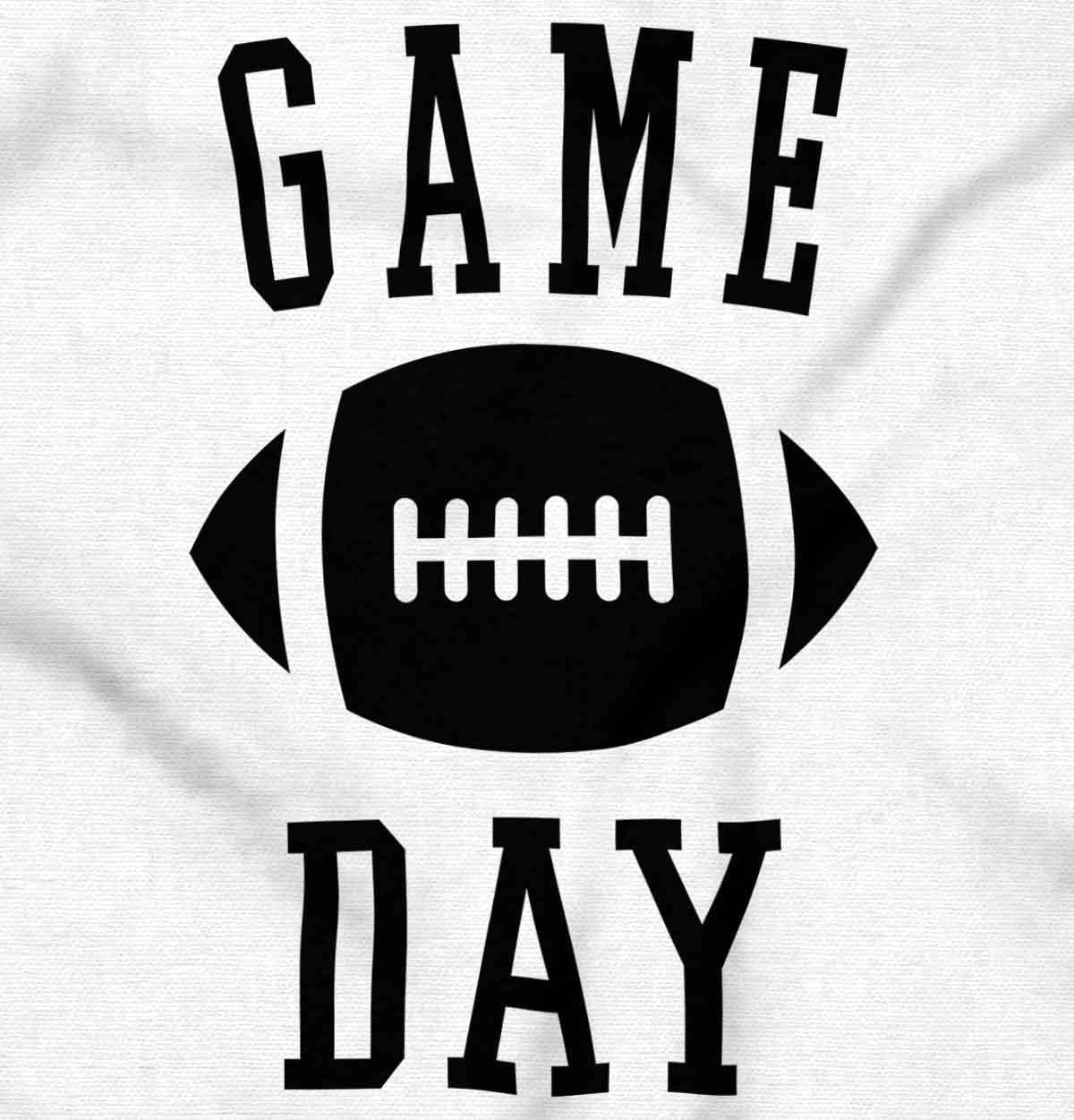 image:imageFootball Sunday Game Day Athletic Toddler Boy Girl T ShirtWhite