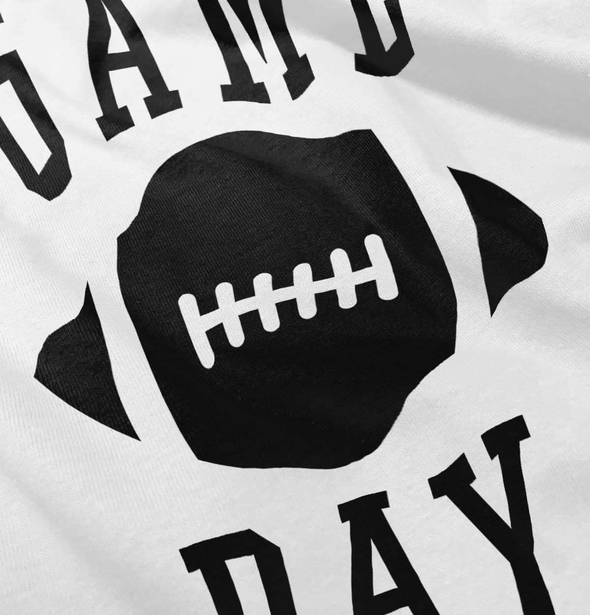 image:imageFootball Sunday Game Day Athletic Toddler Boy Girl T ShirtWhite