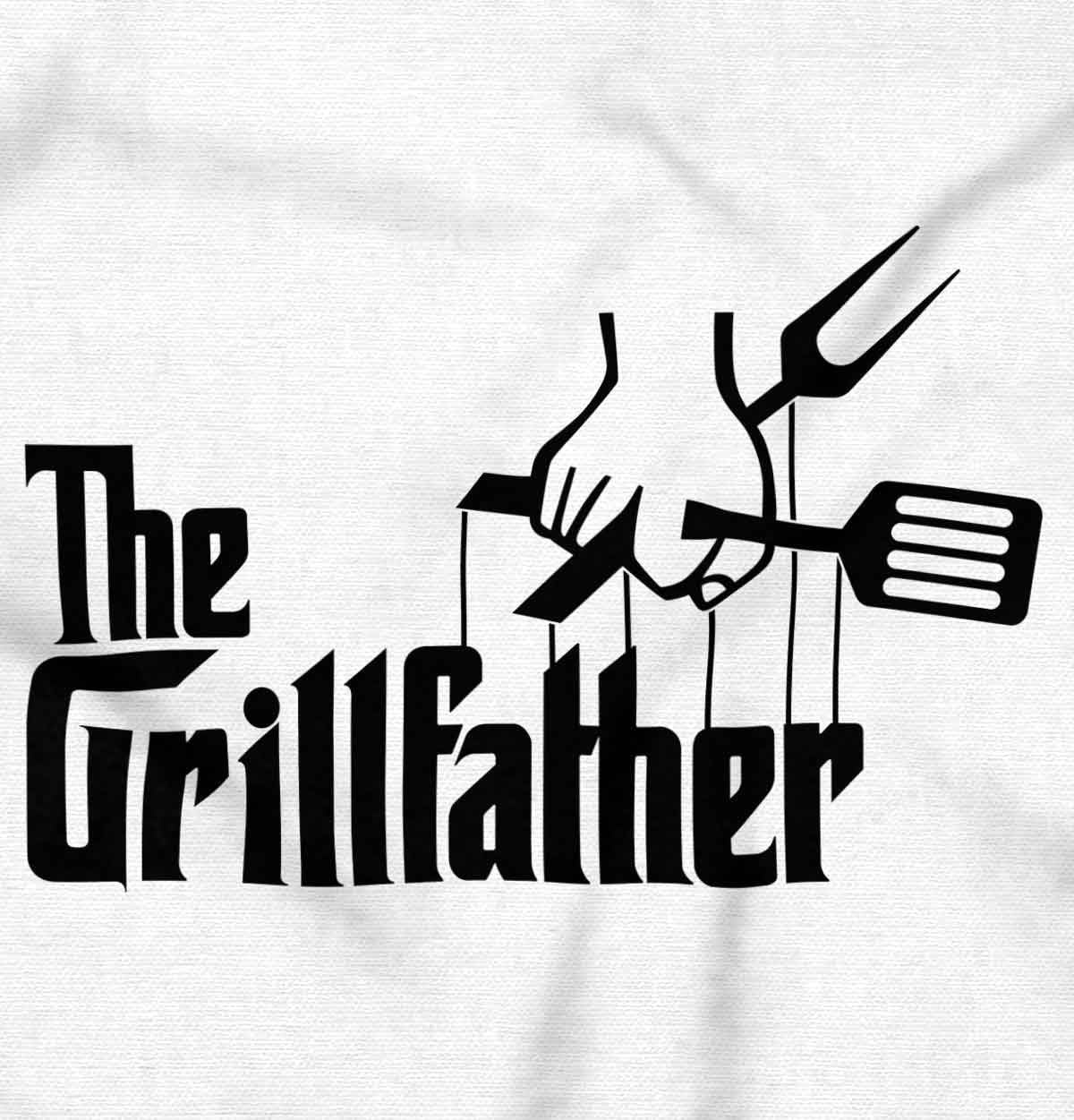 image:imageFunny Fathers Italian Mafia Puppet Movie Logo Mens Long Sleeve Graphic TshirtWhite