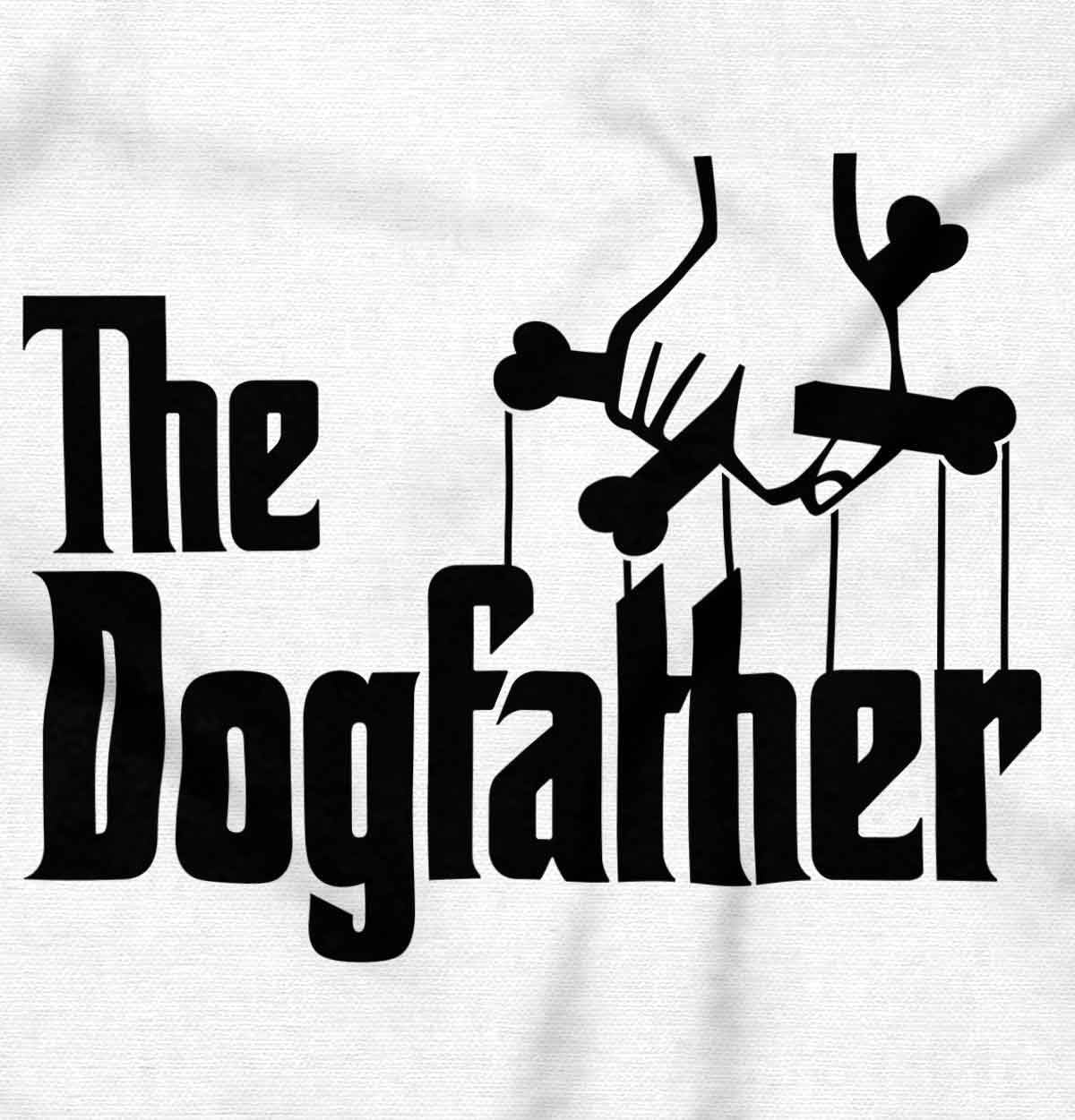image:imageFunny Fathers Italian Mafia Puppet Movie Logo Mens Long Sleeve Graphic TshirtWhite