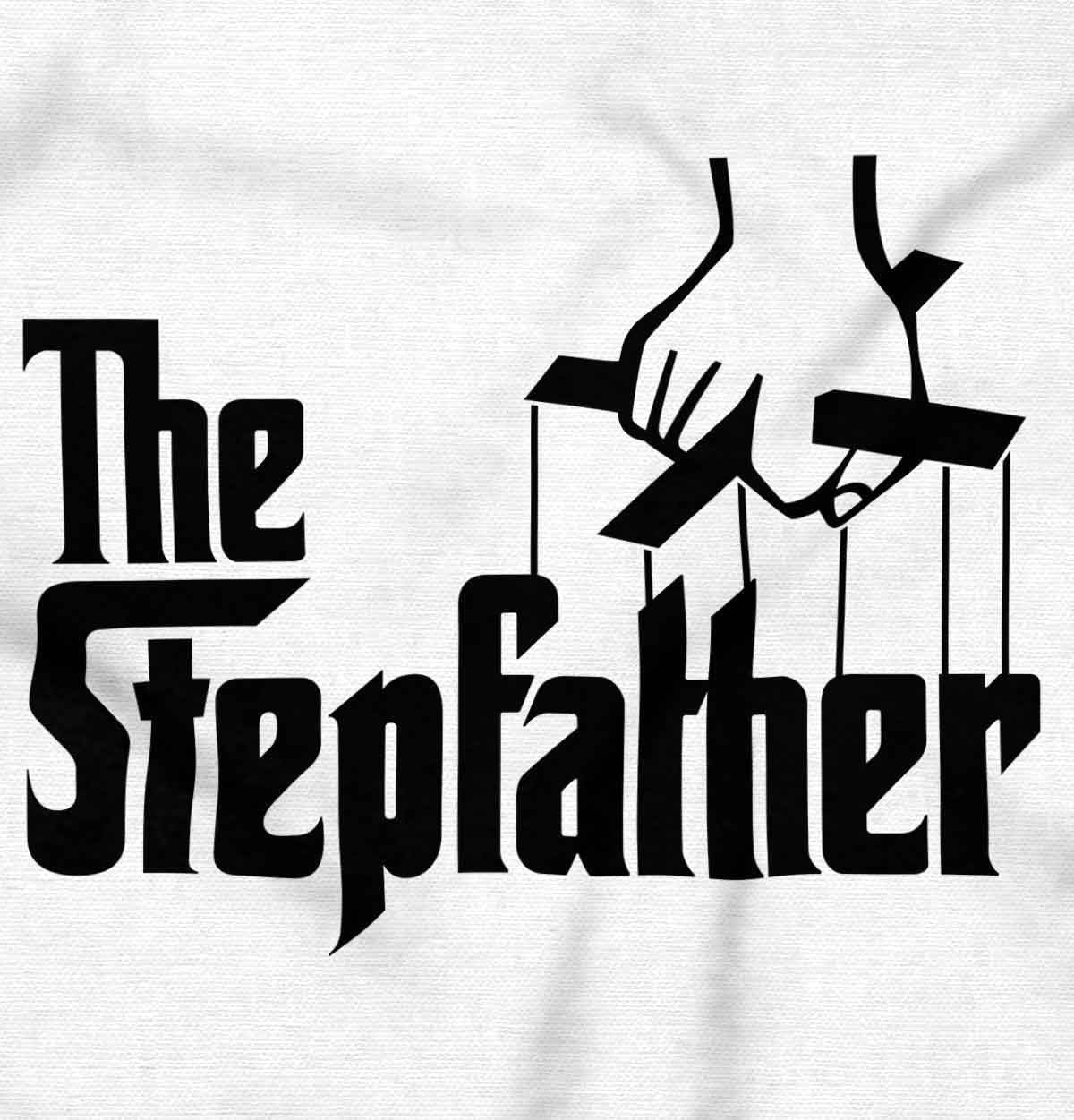 image:imageFunny Fathers Italian Mafia Puppet Movie Logo Mens Long Sleeve Graphic TshirtWhite
