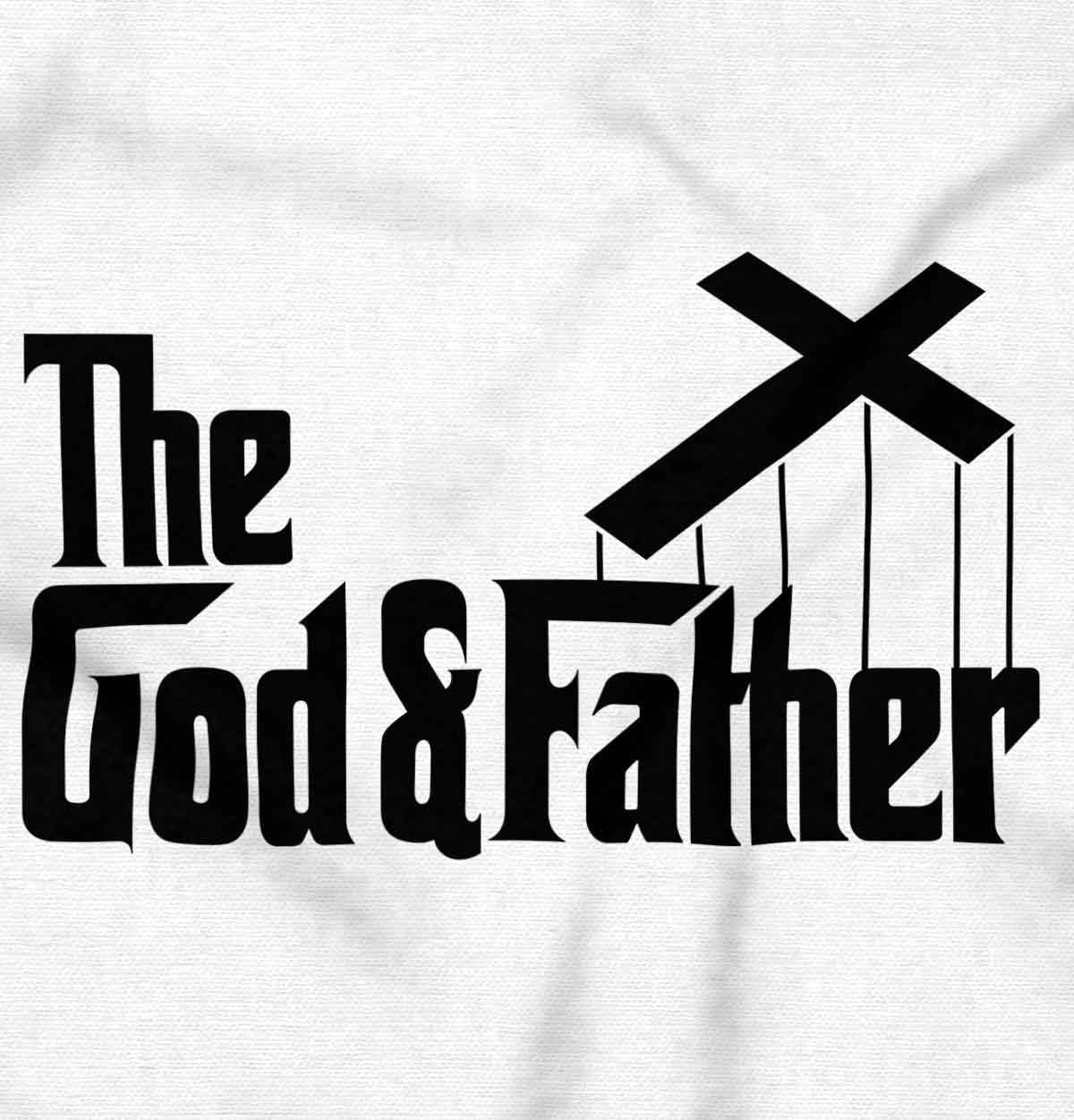 image:imageFunny Fathers Italian Mafia Puppet Movie Logo Mens Long Sleeve Graphic TshirtWhite