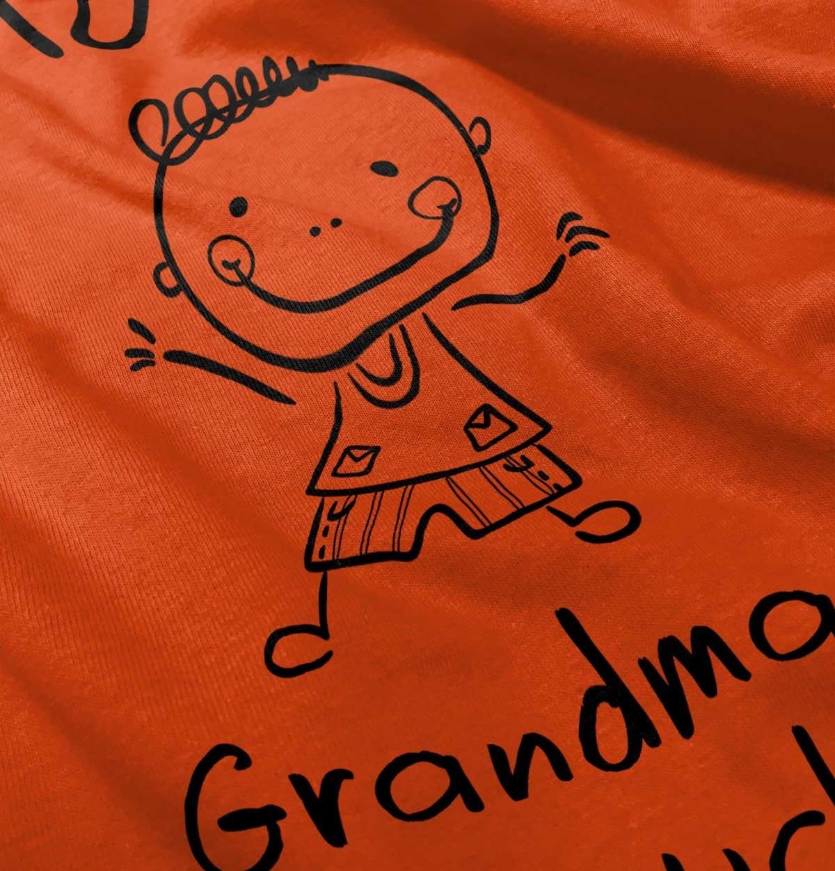 image:imageI Love My Grandma This Much Cute Toddler Boy Girl T ShirtOrange
