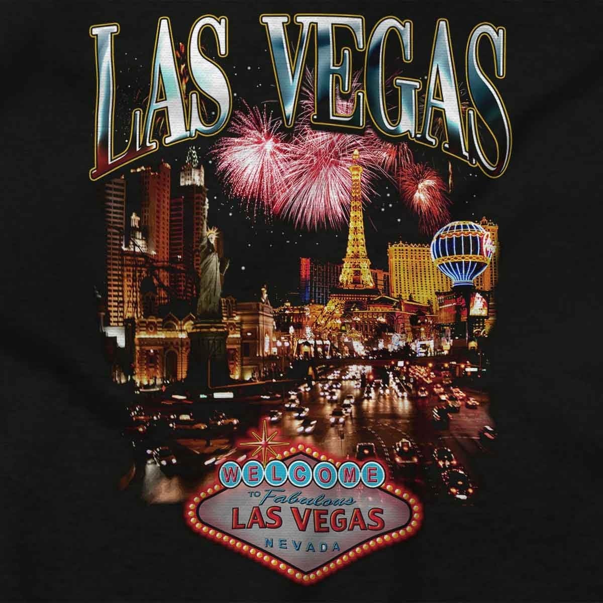 image:imageLas Vegas Nevada Casino Fireworks Toddler Baby Graphic T ShirtBlack