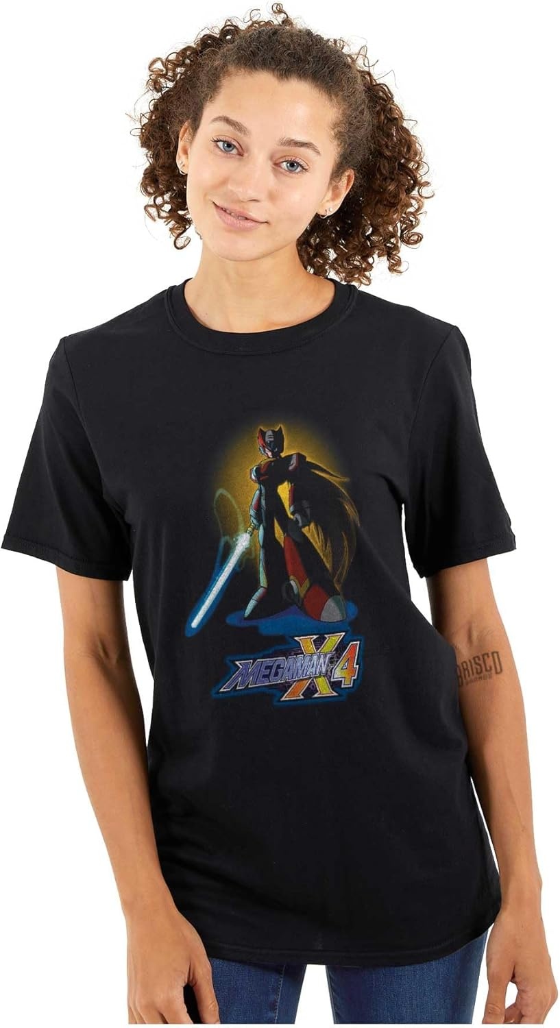image:imageMega Man X4 Zero Blade ZSaber Graphic T Shirt Men or WomenBlack