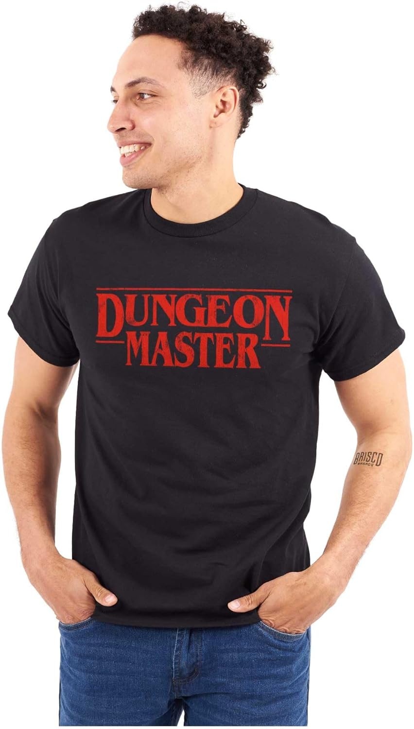 image:imageNerdy Fantasy Game Dungeon Master Graphic T Shirt Men or WomenBlack