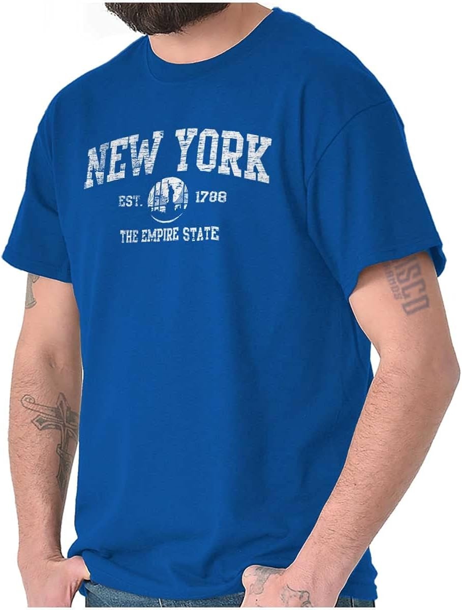 image:imageNew York NYC Empire Statue of Liberty Graphic T Shirt Men or WomenRoyal