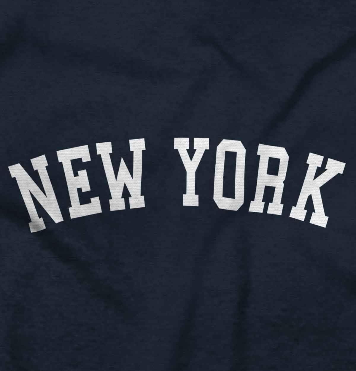image:imageNew York Simple Traditional Classic Long Sleeve Tshirt Men WomenNavy