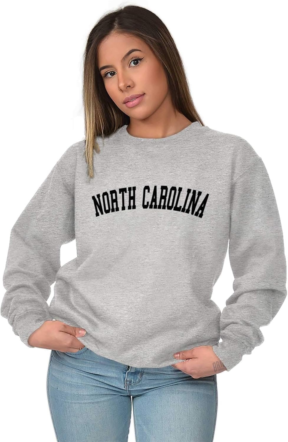 image:imageNorth Carolina Classic Souvenir Sweatshirt for Men or WomenSport Grey