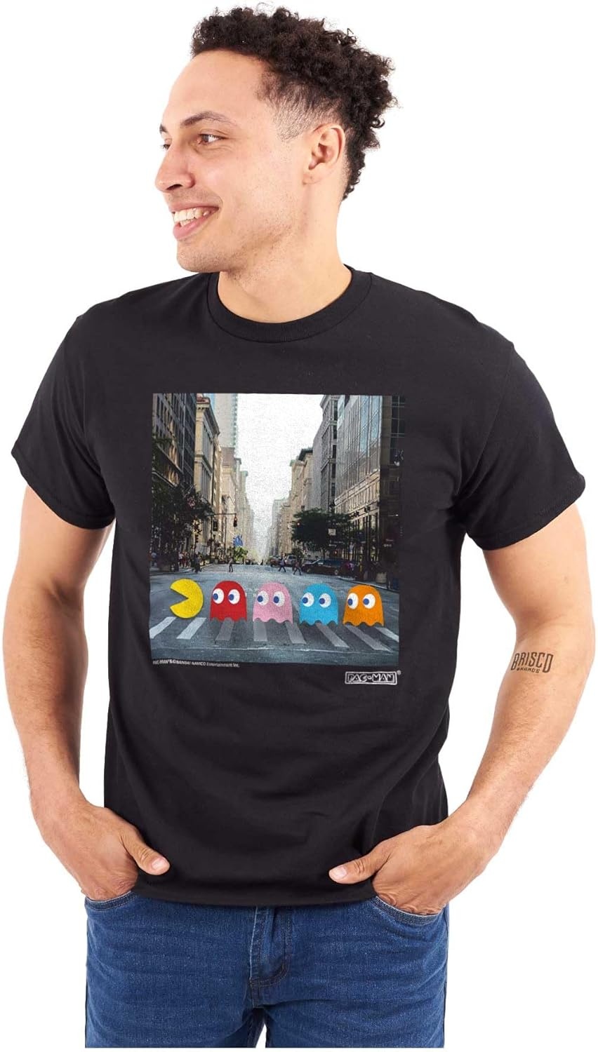 image:imagePacman Ghosts Classic Rock Album Graphic T Shirt Men or WomenBlack