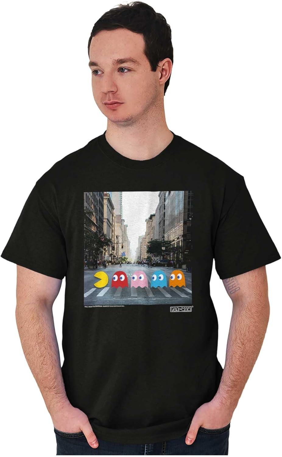 image:imagePacman Ghosts Classic Rock Album Graphic T Shirt Men or WomenBlack