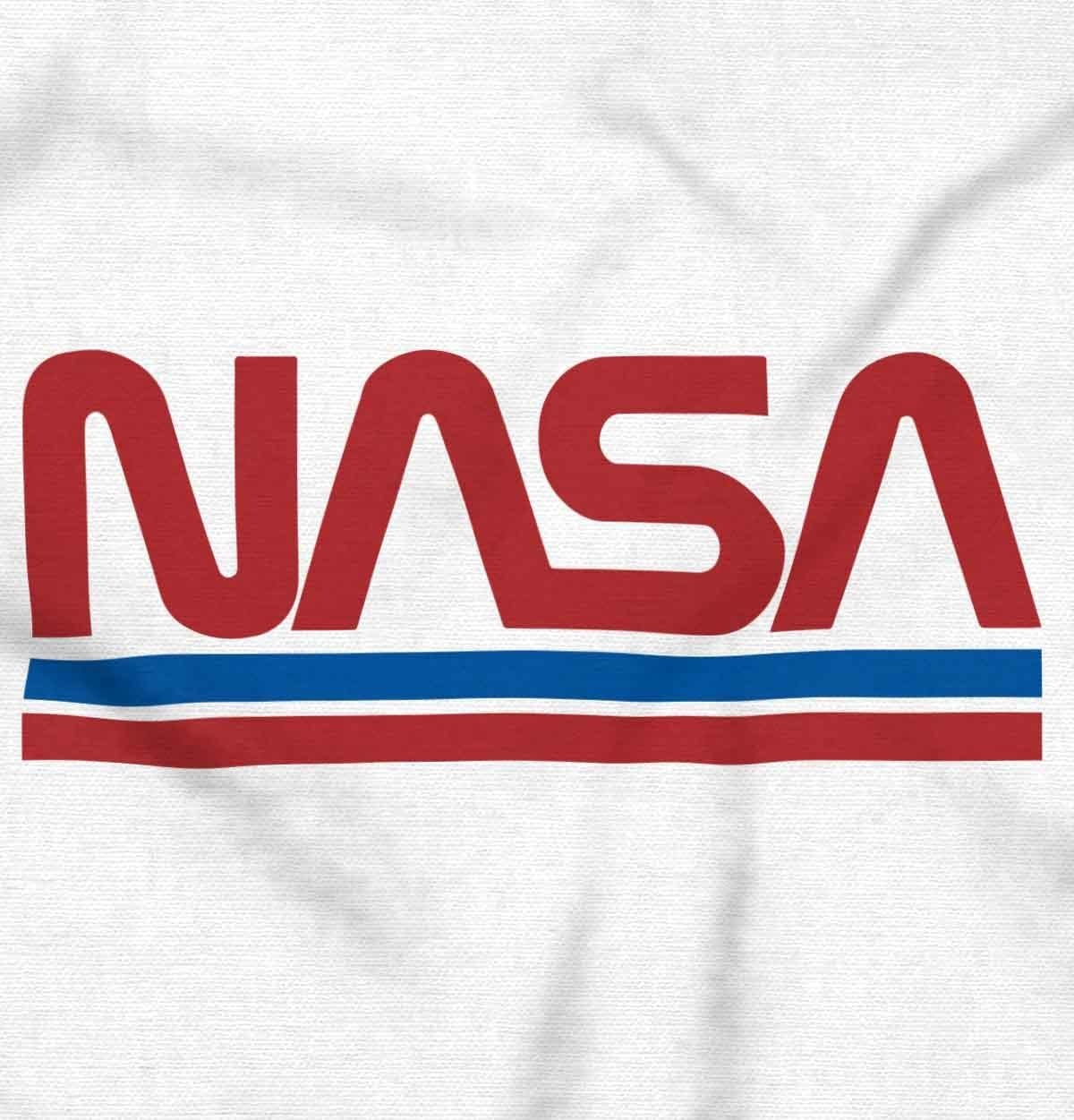 image:imageRetro Classic Space NASA Worm Logo Toddler Boy Girl T ShirtWhite
