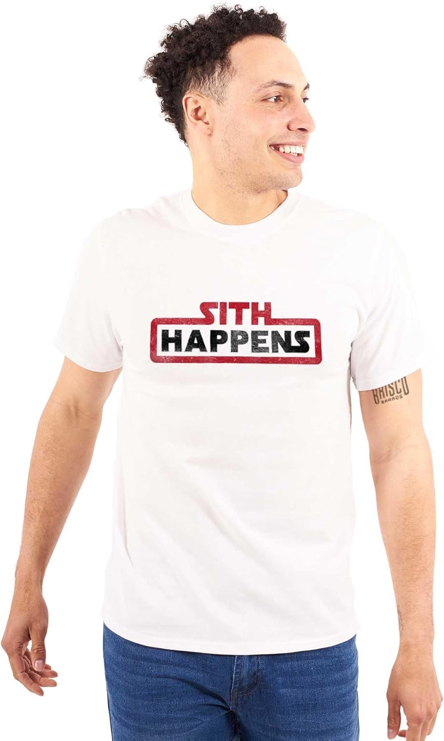 image:imageSpace Happens Evil Dark Galaxy Nerd Graphic T Shirt Men or WomenWhite
