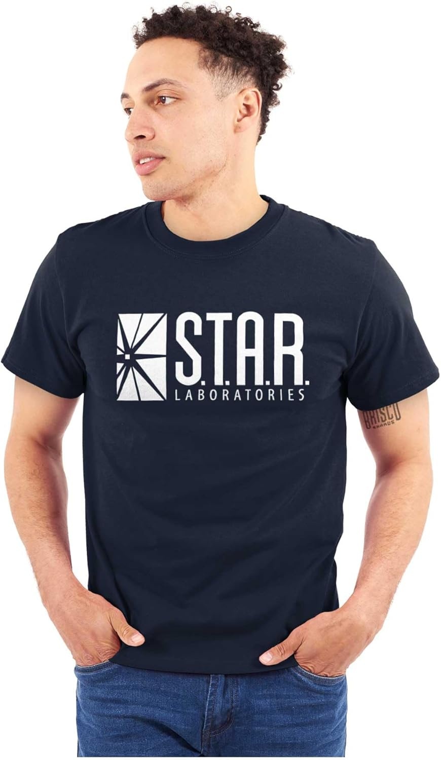 image:imageSuperhero Laboratory Novelty Graphic T Shirt Men or WomenNavy