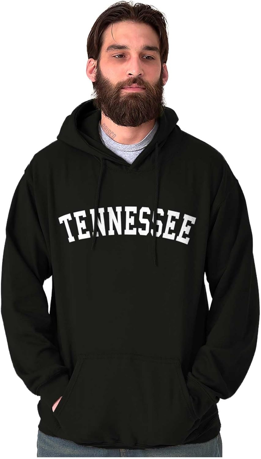 image:imageTennessee Simple Traditional Classic Hoodie Sweatshirt Women MenBlack
