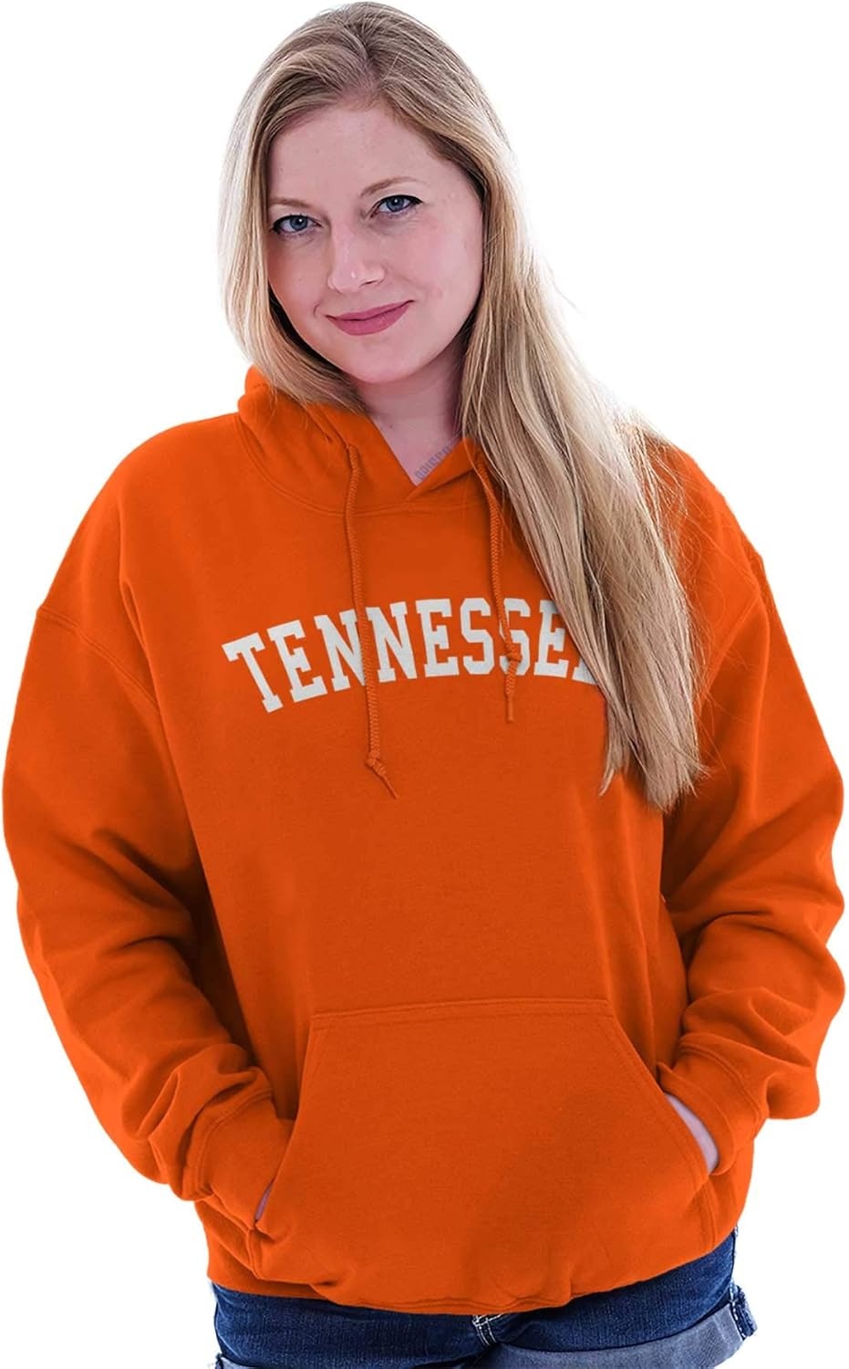 image:imageTennessee Simple Traditional Classic Hoodie Sweatshirt Women MenOrange