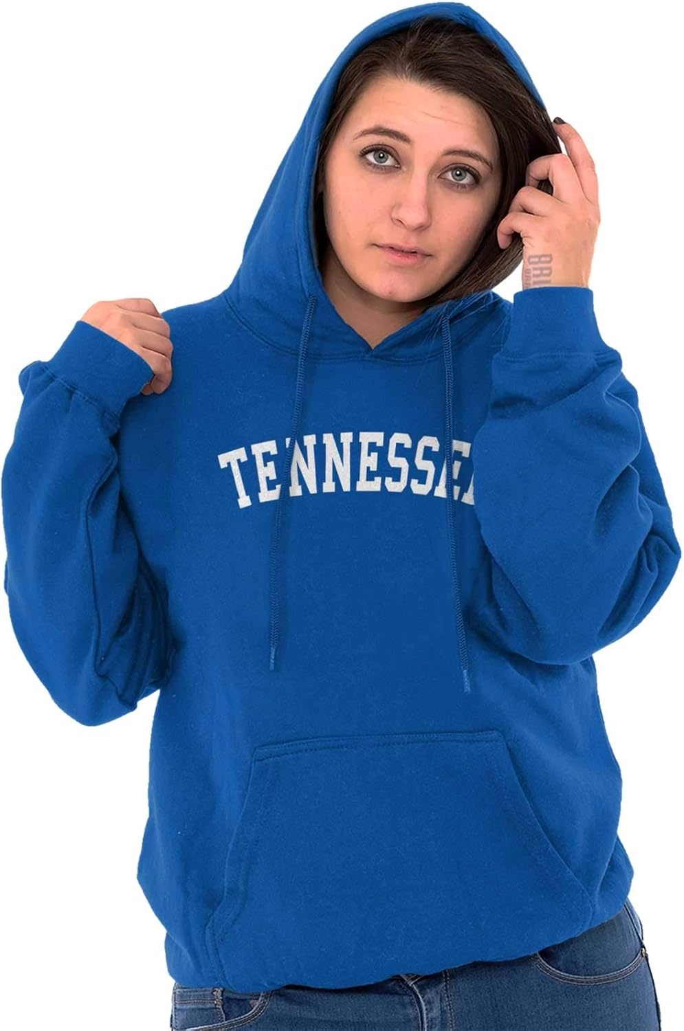 image:imageTennessee Simple Traditional Classic Hoodie Sweatshirt Women MenRoyal