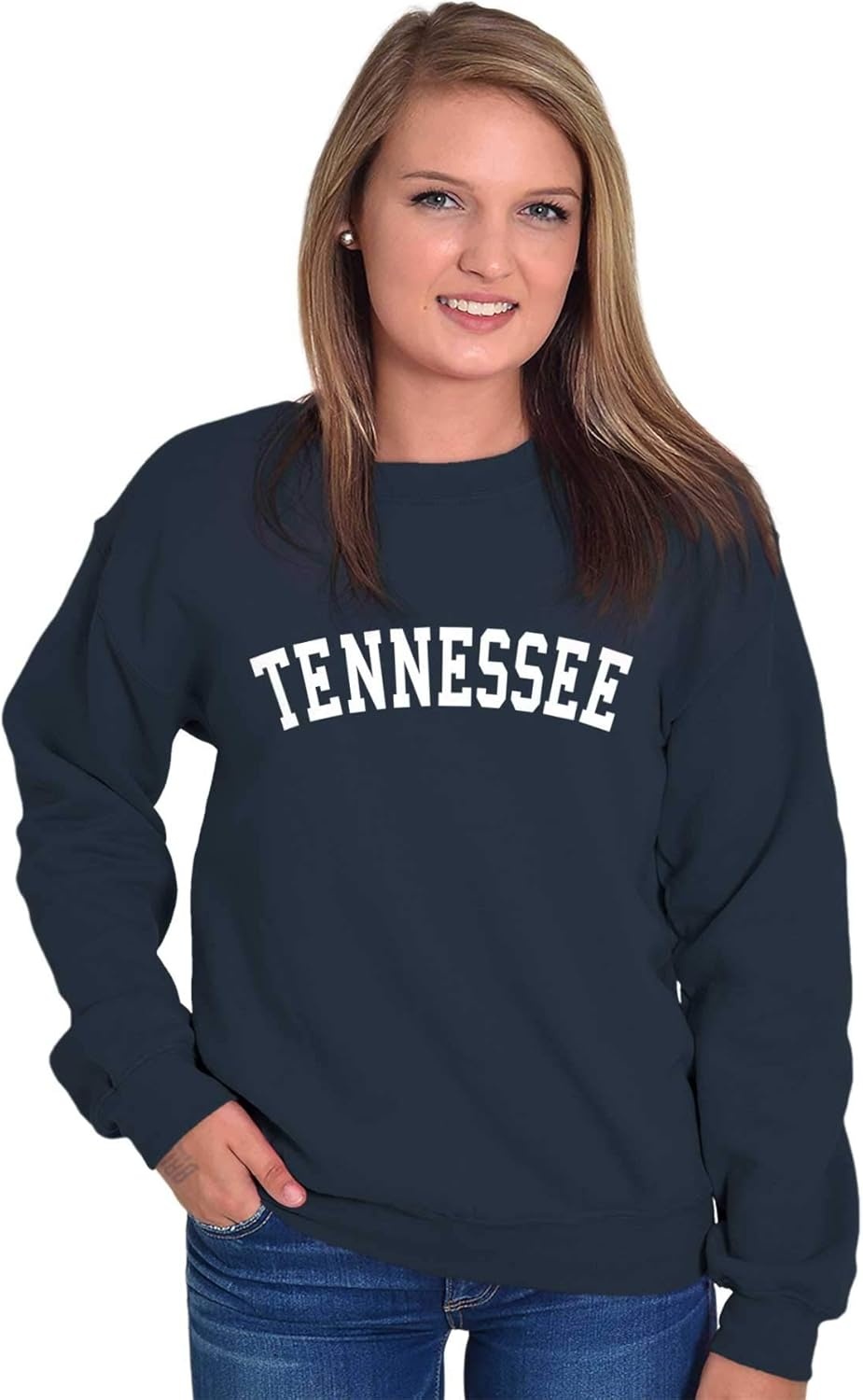 image:imageTennessee Simple Traditional Classic Sweatshirt for Men or WomenNavy