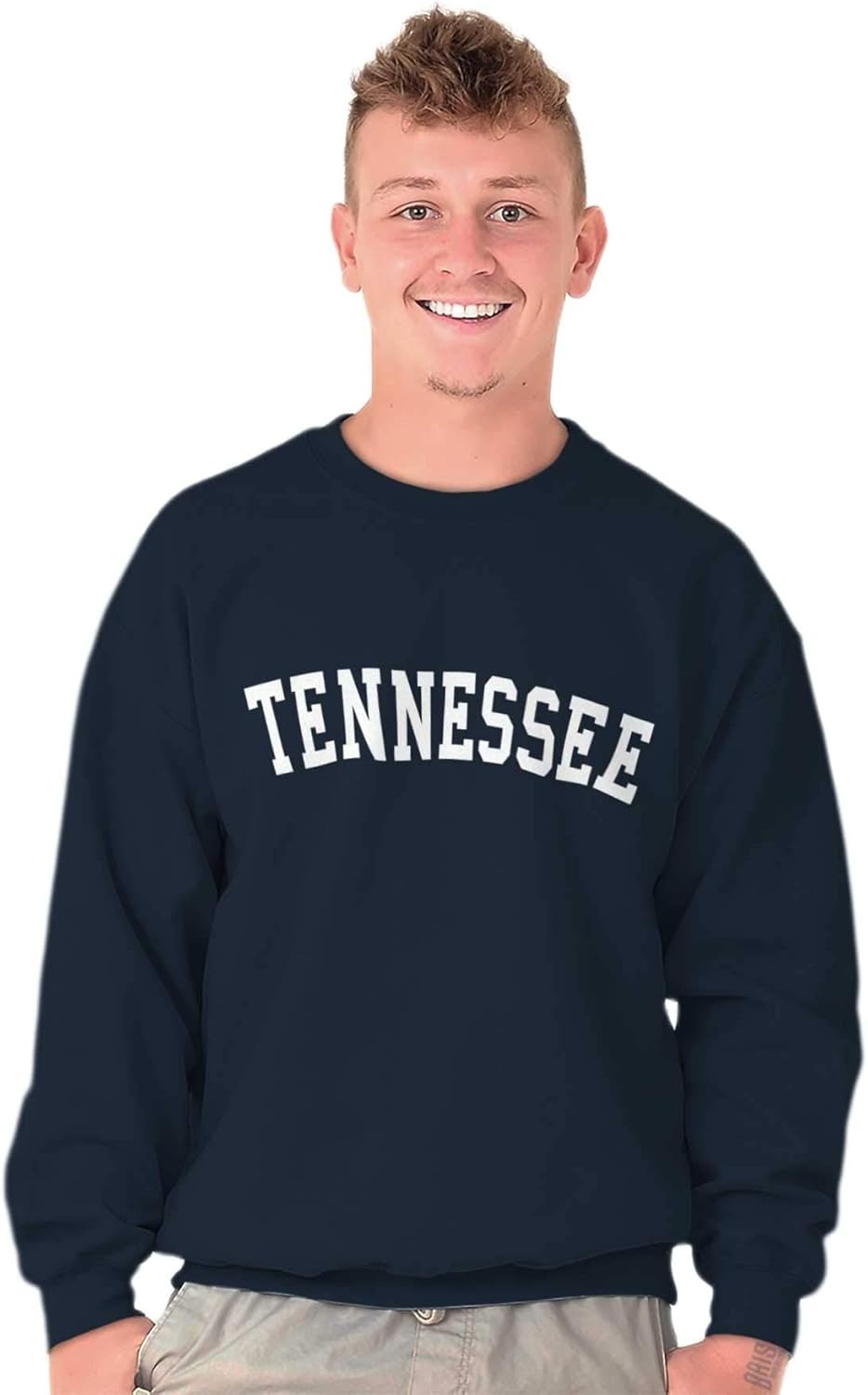 image:imageTennessee Simple Traditional Classic Sweatshirt for Men or WomenNavy